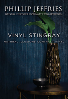 Phillip Jeffries Vinyl Stingray Wallpaper